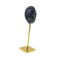 thumbnail image 4 of Pantalla de pendientes de joyería en forma de oreja Base cuadrada elegante para accesorios de regalos de cumpleaños multifuncionales de 67 pulgadas de Derecho negro, 4 of 8