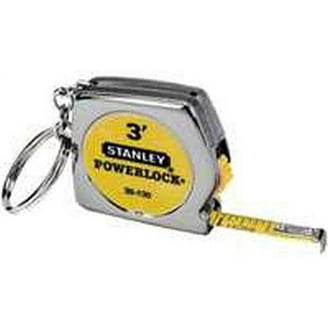 Cinta Métrica Stanley PowerLock 10 Pies (3 Unidades) - Gancho Tru-Zero Resistente, Cinta De Acero Con Revestimiento