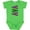 Apple Green, variant on Mardi Gras Celebration Funny Crawfish Boys or Girls Baby Bodysuit