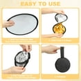 thumbnail image 4 of Uxcell Reflector Photography, 2 in 1 Collapsible Light Reflector with Bag Multi-Disc Light Diffuser for Studio Outdoor Silver/White 31 in, 4 of 7