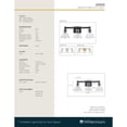 thumbnail image 3 of Millennium Lighting  Barlon 2/3/4 Light Vanity Fixture 3 Light - Vintage Brass, 3 of 5