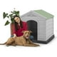 thumbnail image 2 of Casa Casita Hogar Refugio Interior Exterior Mascota Perro Ideal Raza Mediana Grande Plástica Resistente Confortable RIMAX, 2 of 7