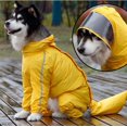 thumbnail image 4 of 1 Uds (9XL 、 amarillo) cubierta trasera impermeable para perros pequeños para pasear al perro en clima lluvioso ropa para mascotas Sincero Electrónica, 4 of 5