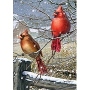 Toland Home Garden Blizzard Buddies Winter Flag Double Sided 12x18 Inch
