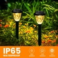 thumbnail image 7 of 12 Pack Solar Pathway Lights, Waterproof Outdoor Solar Lights for Garden, Walkway and Driveway, Warm White, 2800K, 7 of 7