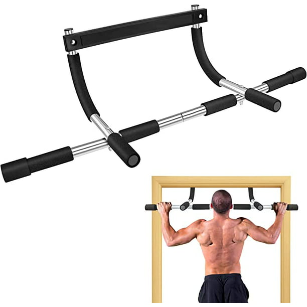 Doorway Pull Up Bar, Strength Training Pull-up Door Frame Bars, Total Upper  Body Workout Bar for Doorway with Foam Grips, Chin Up Bar without Screws,  Fitness Exercise for Home 