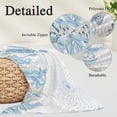 thumbnail image 3 of Coastal Trutle Throw Pillow Covers, Nautical Summer Beach Ocean Coral Soft Breathable Pillow Cases with Invisible Zipper for Sleeping, Standard Pillowcases for Couch Bed Sofa Chair 20x26 Inches, 3 of 9
