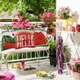 thumbnail image 5 of 4PCS Summer Pillow Covers 18x18 Inch Watermelon Sweet Summer Throw Pillow Covers Hello Summer Pillow Cases Decorative Cushion for Farmhouse Holiday Home Couch Sofa, 5 of 6