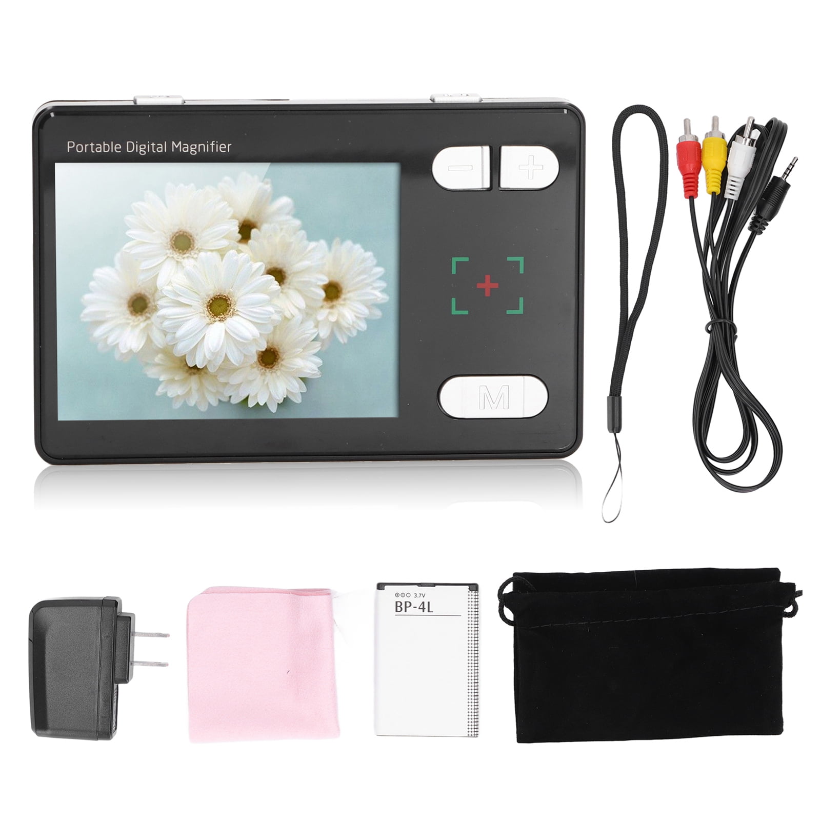Electronic Magnifier, Portable Digital Video Magnifier HD LCD Screen 3