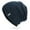 Navy, variant on Women Mens Warm Knitted Hat Soft Wavy Sweater Thickened Blue