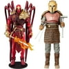 Toys DC Multiverse Azrael: Batman Curse of The White Knight #1 7 Action Figure + The Black Series The Armorer Toy 6-Inch Scale The Mandalorian Collectible Action Figure, Pack of 2