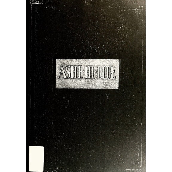 (Custom Reprint) Yearbook: 1932 Asheboro High School - Ash Hi Life Yearbook (Asheboro, NC)