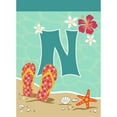 thumbnail image 6 of Magnolia Garden Flags M030029 Flip Flop Monogram L Polyester Garden Flag, 6 of 7