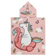 thumbnail image 1 of Safdie & Co. Serviette De Plage Capuche Licorne, 1 of 1