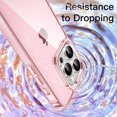thumbnail image 5 of JETech Glitter Case for iPhone 15 Pro 6.1-Inch, Bling Sparkle Shockproof Phone Bumper Cover, Cute Sparkly for Women and Girls (Pink), 5 of 7