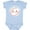 AE-Light Blue, variant on Uncle's Little Rookie Baseball Boys or Girls Baby Bodysuit