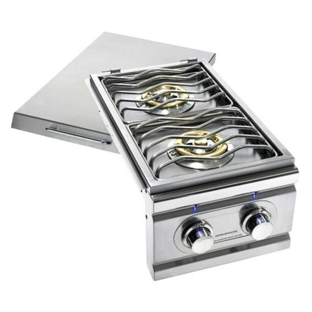 RCS Grills RDB1EL Stainless Steel DropIn Side Burner for Outdoor