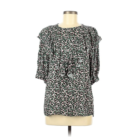 Pre-Owned Finley Women's Size M Short Sleeve Blouse