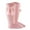 Pink, variant on Hpapadks Baby Boy Socks Solid Knee Length Stockings Mid-Calf Solid Cute Balls Socks Pink 3-12 Months