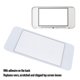 thumbnail image 3 of Protector De Pantalla Superior Para Consola 2DS XL Paquete De 3, Resina Antiarañazos, Resistente Al Desgaste, Adhesivo Restaurador, Cubierta De Repuesto Para Lente, 3 of 7