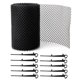 thumbnail image 1 of 1 rollo de malla protectora para canalones, cubierta de malla para jardín, Protector Flexible de PP para drenaje de balcón, malla ajustable con estacas para el hogar ZefeiWu 8390615482721, 1 of 1