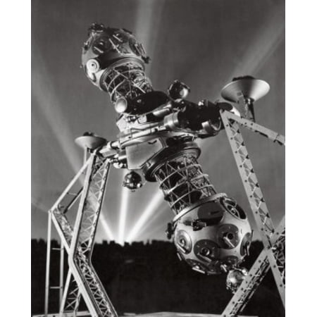 Low angle view of a planetarium projector Zeiss Projector Hayden Planetarium Central Park West Manhattan New York City New York USA Poster