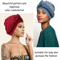 thumbnail image 5 of Ludlz Women Turban Pre-Tied Bonnet Braid Turban African Head Wrap Headwear Cap, 5 of 6