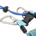 thumbnail image 4 of Diving Hook Rope Stainless Steel Flexible Anti Lost Diving Camera Rope Diving Reef Hook Spring Rope Blue, 4 of 4