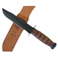 thumbnail image 4 of Ka-Bar Leather Sheath, Usn Logo-Brown, 4 of 9