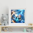 thumbnail image 3 of Bottle Landscape Winter DIY Pattern For Adults Beginners Tree Painting Bridge Needlework Holiday Gifts, 30*30cm, frame not included.,4466, 3 of 4