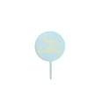thumbnail image 1 of Cateissary Herramienta DIY para Tartas, adorno acrílico para cupcakes, tablero de cumpleaños, banderas para plantar, tartas redondas Herramientas y accesorios para hornear Redondo/Azul, 1 of 6