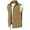 Mocha/Beetle, variant on Monterey Club Men's Stretchable Polar Fleece Fully Lined Zip Front Vest #1729