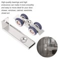 thumbnail image 3 of OULII Silver Zinc Alloy Door Track Roller for Sliding Barn Door Guide with Prevent Excessive Sliding 1Pc, 3 of 8