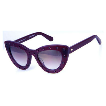 Kate Spade Luann/S Sunglasses 0S1K 50 Burgundy (QH brown