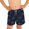thumbnail image 6 of BFHHYA Kids 2 in 1 Print Swim Trunks Boys & Girls Elastic Waist Swimsuit Shorts with Liner Summer Bathing Suit 5-14 Years, 6 of 6