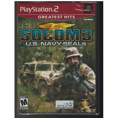 SOCOM US Navy SEALs 3 (Greatest Hits) Not for Resale - PlayStation 2