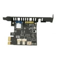 thumbnail image 4 of PC Remote Switch Card Remote Control Temperature Detection Fan Speed Support 2.4G PCIE 1X Interface PC Timer Switch Card Metal Electronics, 4 of 7