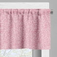 thumbnail image 5 of Ambesonne Pink and White Valance & Curtain, Gingham Grid, 55"x24", Pale Pink, 5 of 6