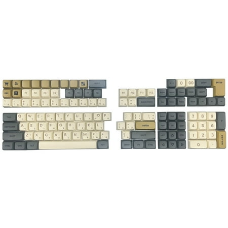 Apooke Japanese Keycaps XDA Keycap for 61/64/68/75/87/98/104 MX Switches Keyboard
