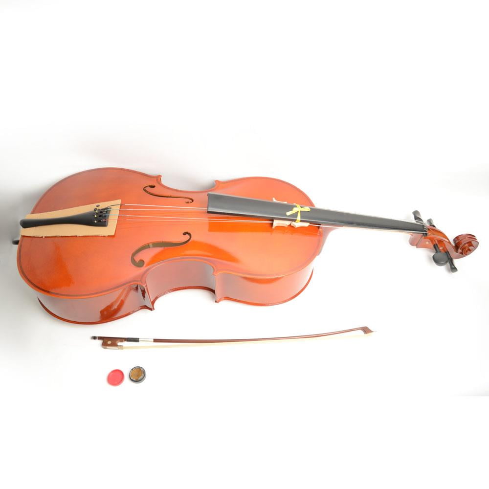 Ktaxon Retro 4/4 Size BassWood Cello for Student with Bag, Bow