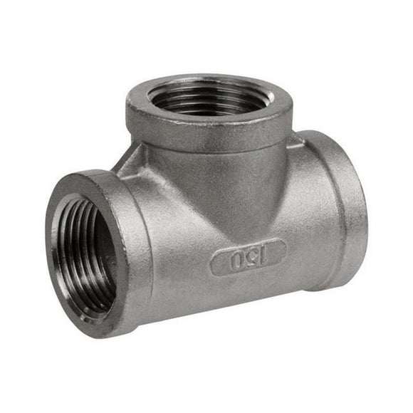 Smith Cooper 4868337 2 in. FPT x 2 in. Dia. FPT Stainless Steel Tee