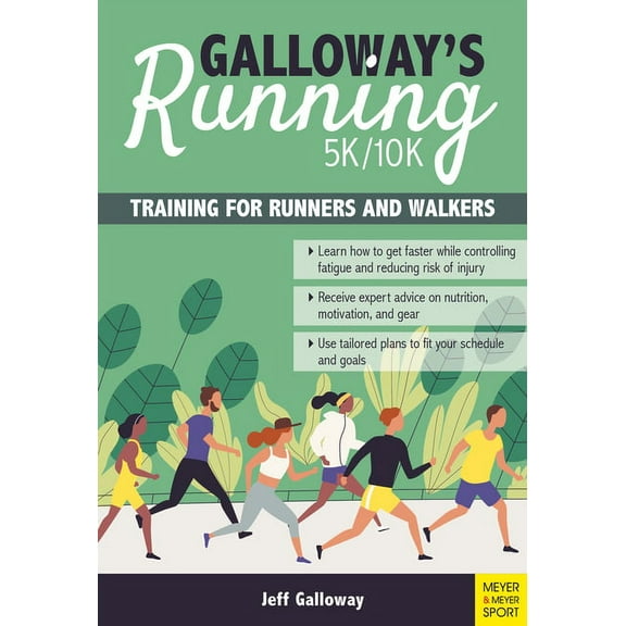 Galloway's 5k/10k Running: Training for Runners & Walkers, (Paperback)