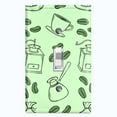 thumbnail image 1 of Metal Light Switch Wall Plate Outlet Cover (Coffee Espresso Mocha Bean Cup Maker Pistachio Green - Single Toggle), 1 of 2