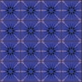thumbnail image 1 of Ahgly Company Machine Washable Indoor Square Transitional Cobalt Blue Area Rugs, 5' Square, 1 of 7