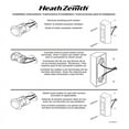thumbnail image 7 of Heath Zenith White Plastic Wireless Door Chime Kit, 7 of 7