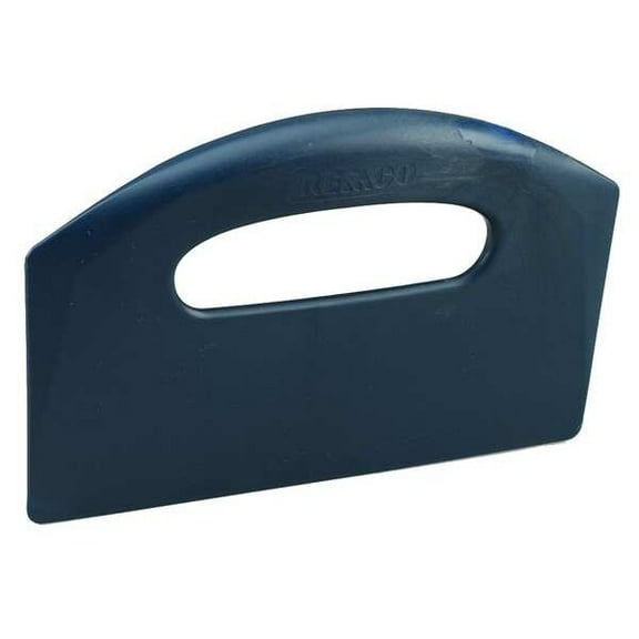 Remco Bench Scraper,Poly,8-1/2 x 5 In,MD Blue 6960MD3