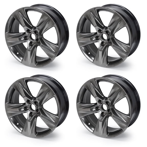 4-Pack 19x7.5 inch Replacement Alloy Wheel Rim for 2014-2019 Toyota Highlander Limited 5-Lug ET30