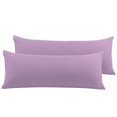 thumbnail image 1 of Unique Bargains Zippered Microfiber Body Pillowcases Pillowcase 2pcs, 1 of 9