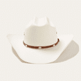 thumbnail image 2 of Stetson Men's Alamo Hat, Natural, 7 1/2, 2 of 7