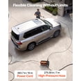 thumbnail image 6 of VEVOR Electric Pressure Washer, 2000 Max PSI 1.59 Max GPM, Portable Power Washer with 4 Nozzles, Metal Extension Wand, Built-in Carry Handle, Compact & Flexible for  Cars,Driveways,Patios,Fences,Home, 6 of 9